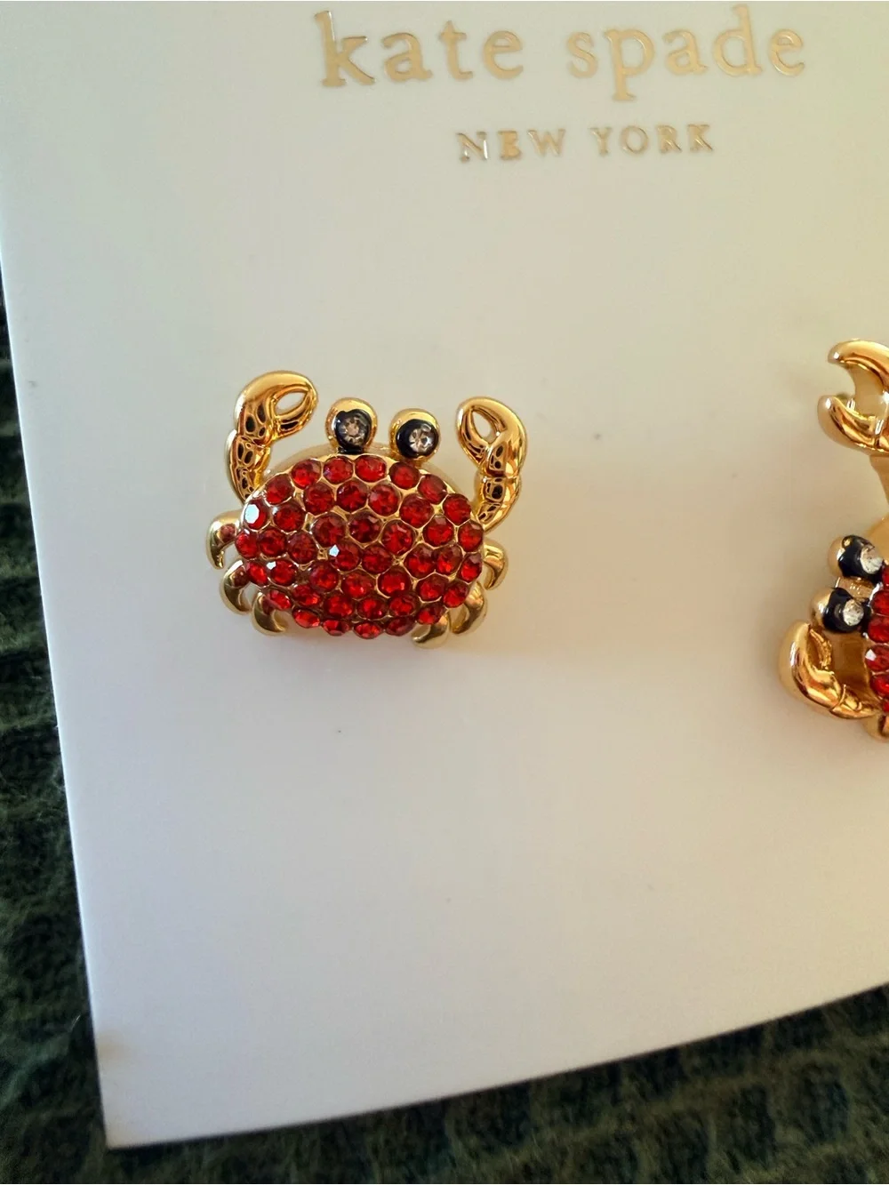 kate spade cute crab